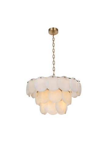 Charlotte 12 Light Chandelier Satin Gold
