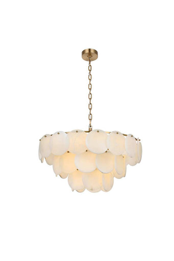 Charlotte 14 Light Chandelier Satin Gold