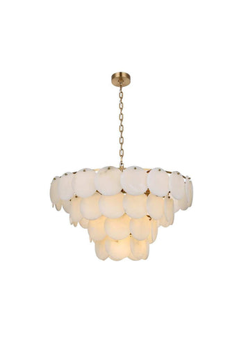 Charlotte 21 Light Chandelier Satin Gold