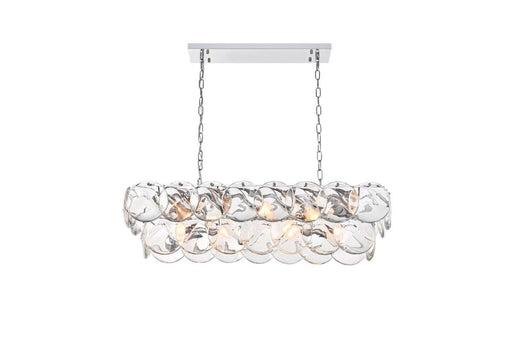 Charlotte 14 Light Chandelier Chrome
