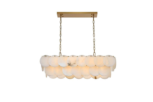Charlotte 14 Light Chandelier Satin Gold