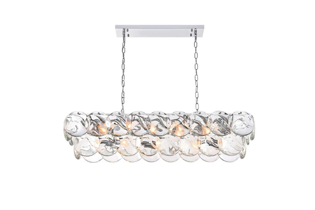 Elegant Lighting - 1010D42C-01CR - 17 Light Chandelier - Charlotte - Chrome