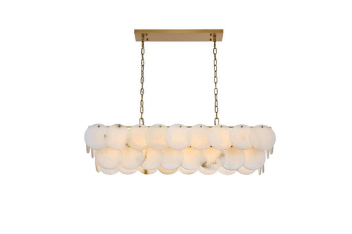 Charlotte 17 Light Chandelier Satin Gold