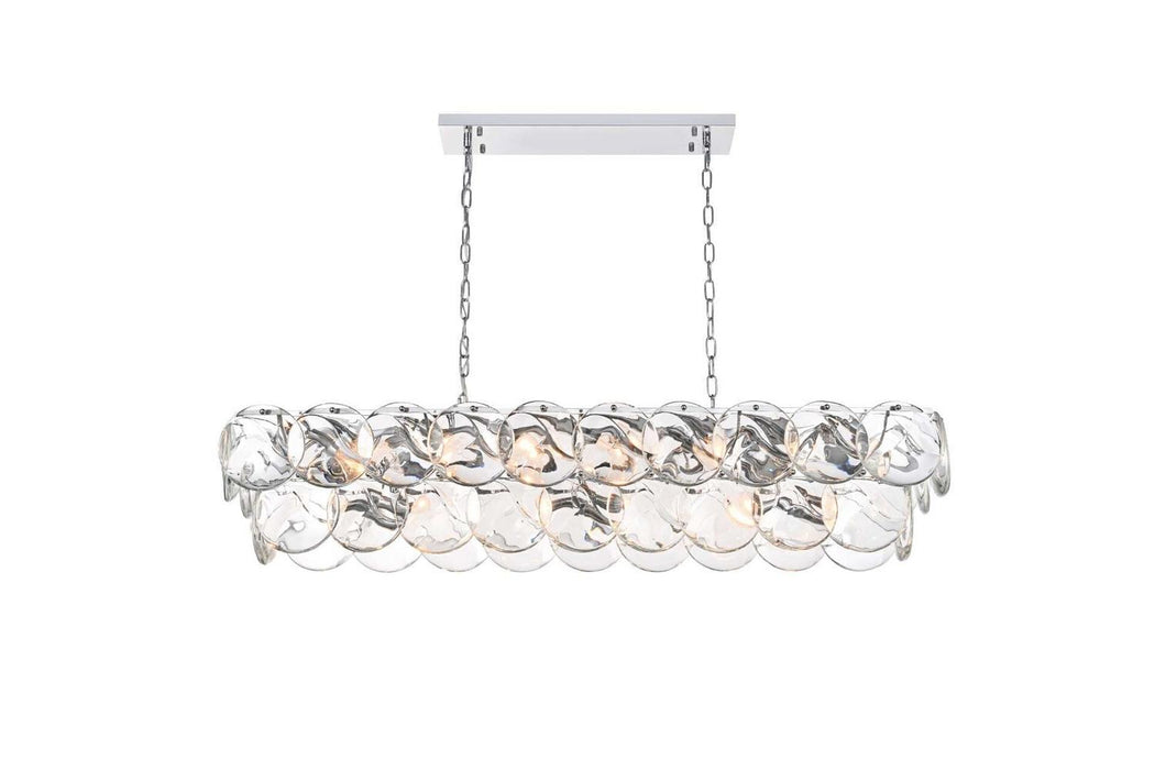 Elegant Lighting - 1010D48C-01CR - 20 Light Chandelier - Charlotte - Chrome