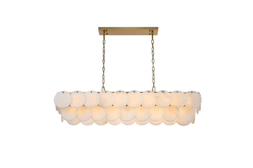 Charlotte 20 Light Chandelier Satin Gold