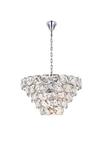 Charlotte 29 Light Chandelier Chrome