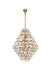 Elegant Lighting - 1010G42SG-01CR - 66 Light Chandelier - Charlotte - Satin Gold