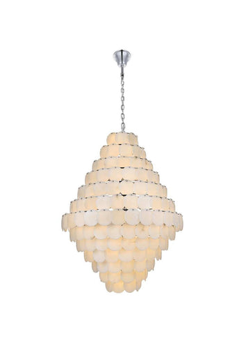 Charlotte 90 Light Chandelier Chrome