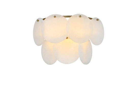 Charlotte Three Light Wall Sconce Satin Gold