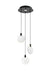Elegant Lighting - 1012D12BK-01CR - LED Pendant - Avery - Black