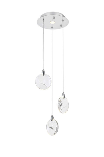 Avery LED Pendant Chrome