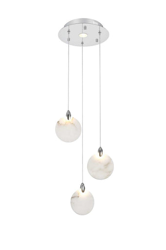 Avery LED Pendant Chrome