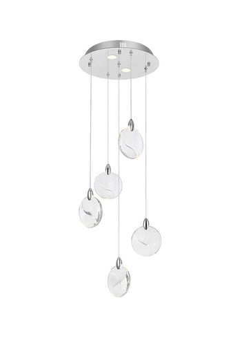 Avery LED Pendant Chrome