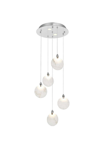 Avery LED Pendant Chrome