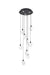 Elegant Lighting - 1012D20BK-01CR - LED Pendant - Avery - Black