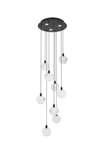 Avery LED Pendant Black