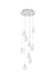 Elegant Lighting - 1012D20C-01CR - LED Pendant - Avery - Chrome