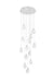 Elegant Lighting - 1012D24C-01CR - LED Pendant - Avery - Chrome