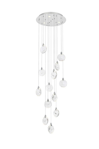 Avery LED Pendant Chrome