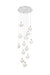 Elegant Lighting - 1012D24C-11ST - LED Pendant - Avery - Chrome