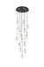 Elegant Lighting - 1012D28BK-11ST - LED Pendant - Avery - Black