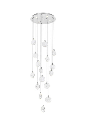 Avery LED Pendant Chrome