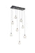 Elegant Lighting - 1012D36BK-11ST - LED Pendant - Avery - Black