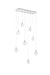 Elegant Lighting - 1012D36C-01CR - LED Pendant - Avery - Chrome