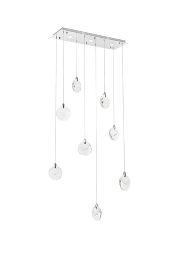 Avery LED Pendant Chrome