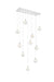 Elegant Lighting - 1012D42C-11ST - LED Pendant - Avery - Chrome