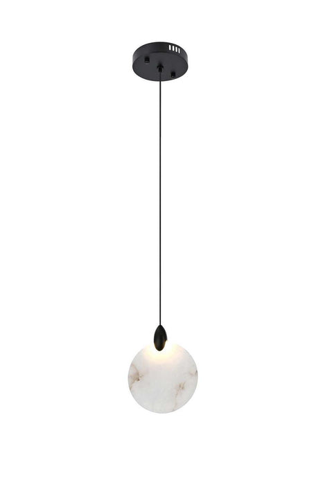 Elegant Lighting - 1012D6BK-11ST - LED Pendant - Avery - Black