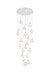 Elegant Lighting - 1012G32C-11ST - LED Chandelier - Avery - Chrome