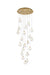 Elegant Lighting - 1012G32SG-11ST - LED Chandelier - Avery - Satin Gold