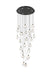 Elegant Lighting - 1012G36BK-11ST - LED Chandelier - Avery - Black