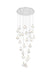 Elegant Lighting - 1012G36C-11ST - LED Chandelier - Avery - Chrome