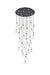 Elegant Lighting - 1012G42BK-01CR - LED Chandelier - Avery - Black