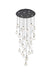 Elegant Lighting - 1012G42BK-11ST - LED Chandelier - Avery - Black