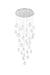 Elegant Lighting - 1012G42C-01CR - LED Chandelier - Avery - Chrome