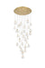 Elegant Lighting - 1012G42SG-11ST - LED Chandelier - Avery - Satin Gold