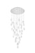 Elegant Lighting - 1012G48C-01CR - LED Chandelier - Avery - Chrome