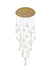 Elegant Lighting - 1012G48SG-11ST - LED Chandelier - Avery - Satin Gold