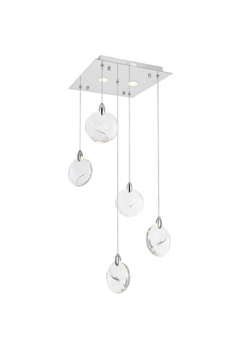 Avery LED Pendant Chrome