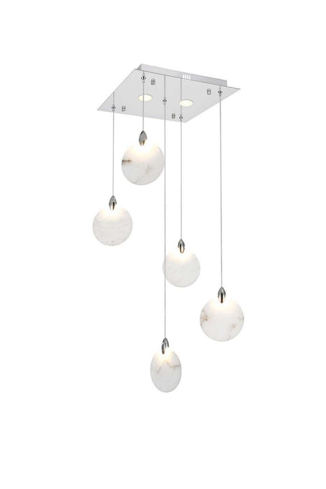 Elegant Lighting - 1012S16C-11ST - LED Pendant - Avery - Chrome