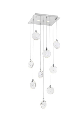 Avery LED Pendant Chrome