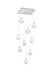 Elegant Lighting - 1012S20C-11ST - LED Pendant - Avery - Chrome