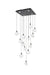 Elegant Lighting - 1012S26BK-01CR - LED Pendant - Avery - Black