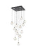 Elegant Lighting - 1012S26BK-11ST - LED Pendant - Avery - Black