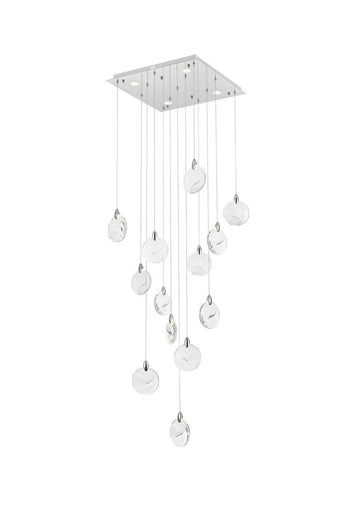 Avery LED Pendant Chrome