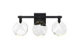 Elegant Lighting - 1012W22BK-01CR - LED Wall Sconce - Avery - Black
