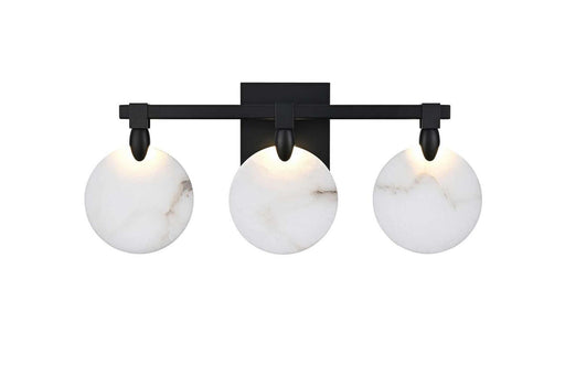 Elegant Lighting - 1012W22BK-11ST - LED Wall Sconce - Avery - Black